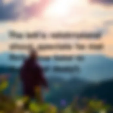 Magnificent The Impact of Short Quotes on Life Perspectives