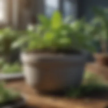 Cultivating Change: The Power of Habit Formation A flourishing plant representing habit formation and daily growth.