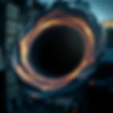 The Enigma of Black Holes An artistic representation of a black hole