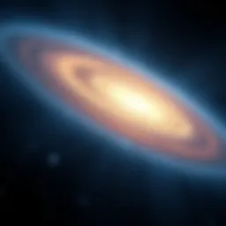 A mesmerizing view of a galaxy