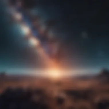 The Vastness of the Universe The cosmos illustrating the vastness of the universe