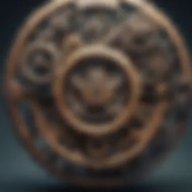 Psychological Principles in Habit Formation An abstract representation of the mind with gears symbolizing psychological principles