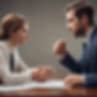 Understanding Emotional Intelligence in Negotiation An abstract illustration of emotional intelligence in negotiations.