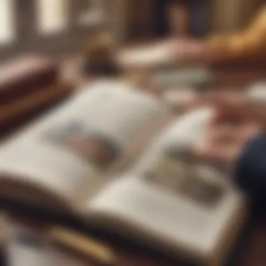 Wealth Management Strategies An open book revealing strategies for wealth management