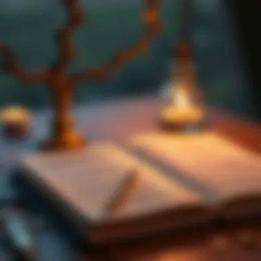 A journal filled with thoughts and reflections