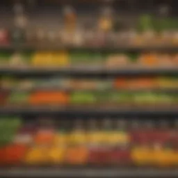 A display of diverse whole foods emphasizing ancestral diets