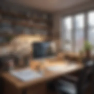 Productive Workspace An inspiring workspace designed for productivity