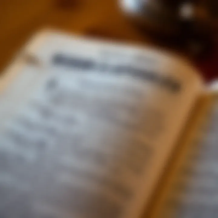 A close-up of an ancient book with yellowed pages and handwritten notes
