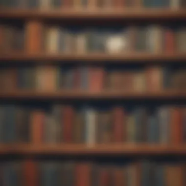 A Treasure Trove of Learning Resources A library shelf filled with diverse non-fiction books
