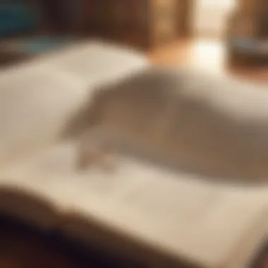 Pages of Wisdom: Insights for the Soul An open book with quotes highlighted, representing knowledge and inspiration