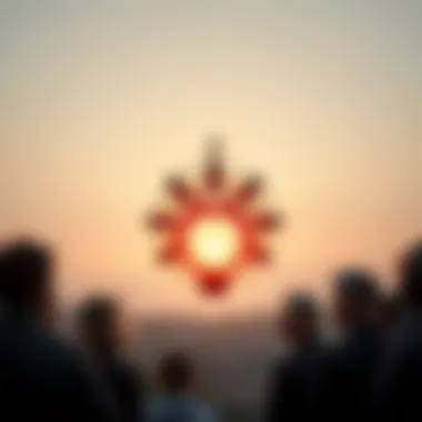 Symbol of community connection and support