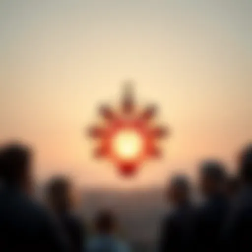 Symbol of community connection and support