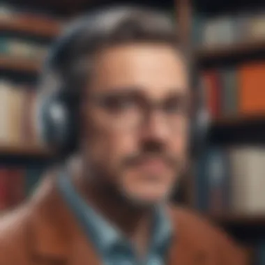 Audiobook Cover of a Notable Biography Cover of a biography audiobook featuring a prominent historical figure