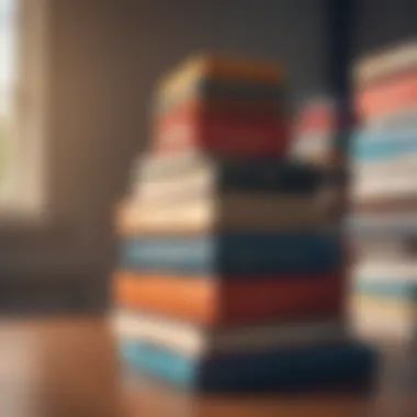 Influential Personal Development Literature A stack of influential personal development books