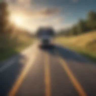Navigating the Path Ahead An open road symbolizing opportunities and overcoming obstacles