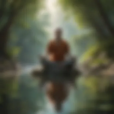 Finding Tranquility: The Essence of Meditation A serene moment of meditation reflecting inner peace