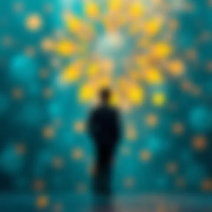 Abstract Representation of Professional Success Abstract depiction of professional success
