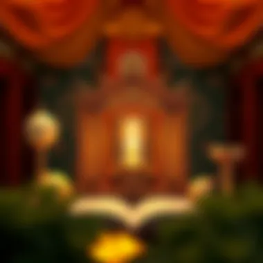 Symbols of Prosperity and Philosophy Philosophical symbols illustrating prosperity