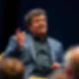 Neil deGrasse Tyson speaking at a conference