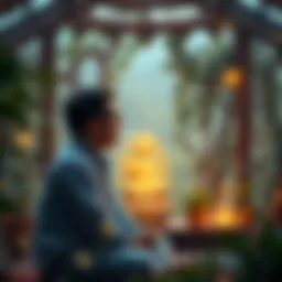 A serene environment promoting focus and mindfulness