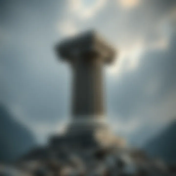 A representation of discipline as a foundational pillar
