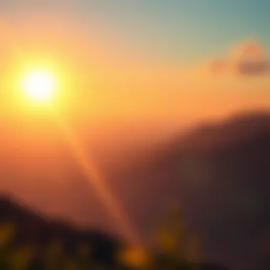 Dawn of New Insights A sunrise representing new beginnings