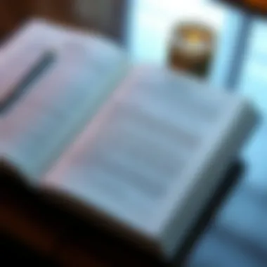 Insights and Reflections An open book with notes and reflections