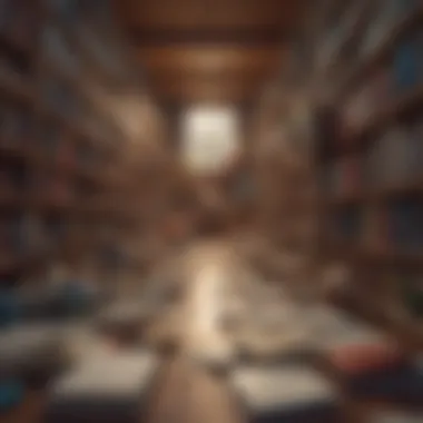 A World of Genres A diverse collection of books representing various genres.