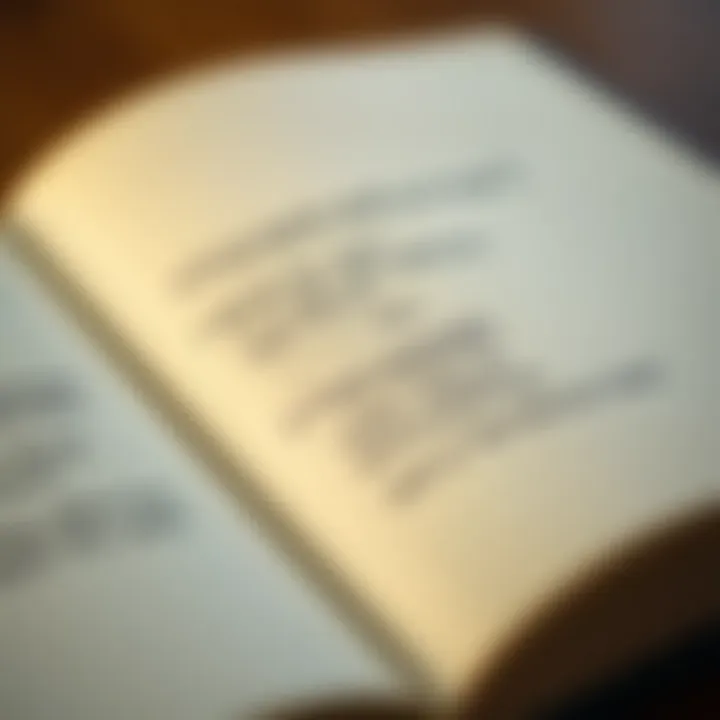 Empowering Reflections Close-up of a journal with positive affirmations written inside