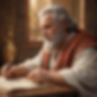 Wisdom of the Ancients An ancient scroll symbolizing Stoic philosophy and wisdom