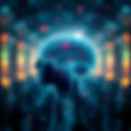 Conceptual representation of the subconscious mind